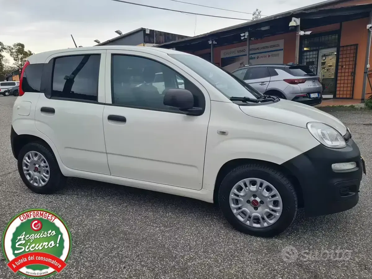 Usata Fiat Panda 69 CV (50 kW) 2019 Bianco Utilitaria
