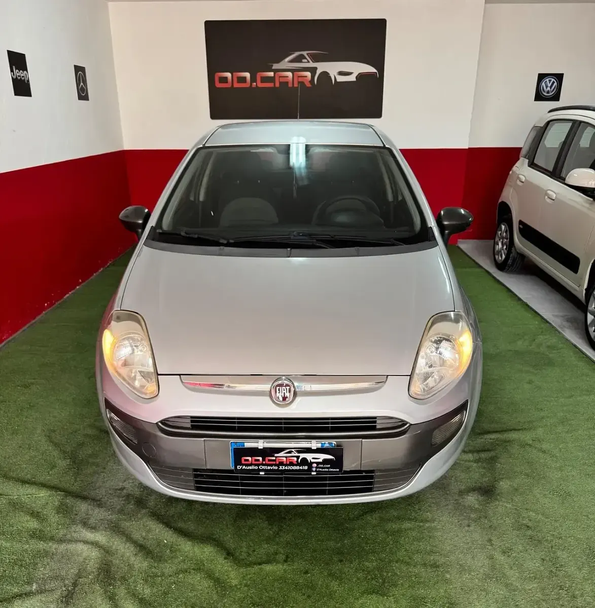 Begagnad Fiat Punto Evo Active 75 HK (55 kW) 2010 Grå Halvkombi