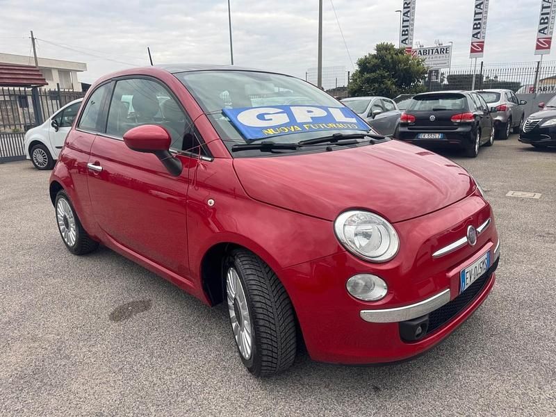 Usata Fiat 500 Lounge 69 CV (50 kW) 2014 Rosso Berlina