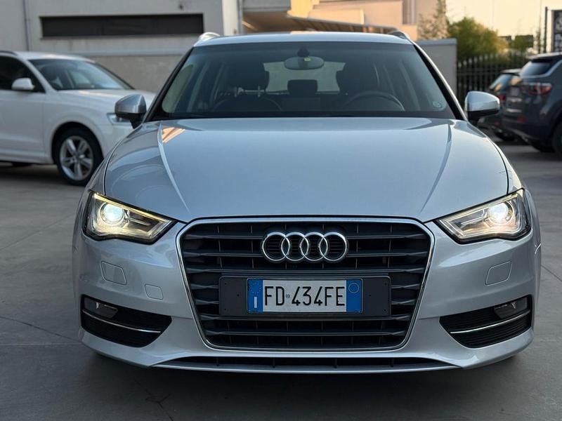 Usata Audi A3 Ambiente 110 CV (80 kW) 2014 Grigio Berlina