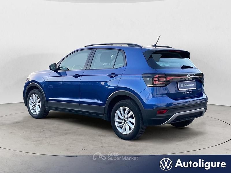 Usata VW T-Cross Style 95 CV (69 kW) 2022 Blu SUV