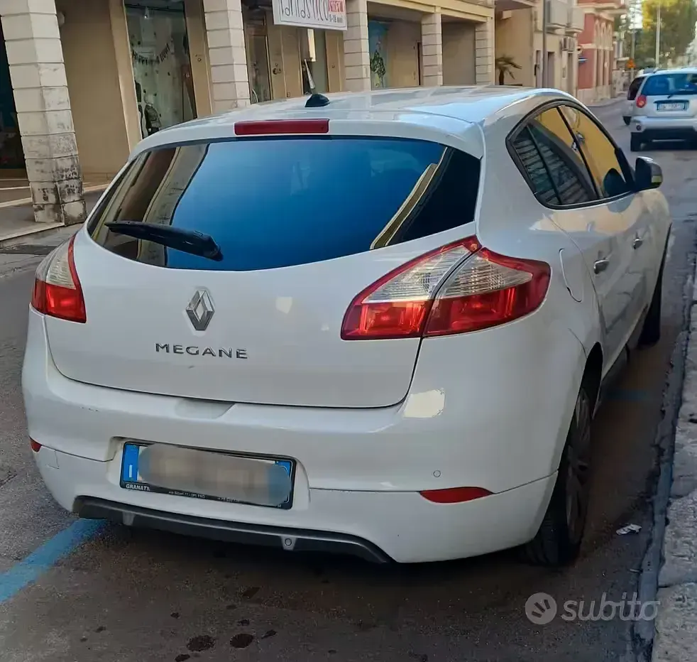 Usata Renault Mégane GT Line GT-Line 110 CV (80 kW) 2011 Bianco Berlina