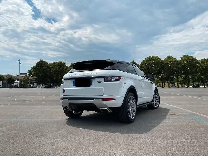 Usata Land Rover Range Rover evoque Dynamic 190 CV (139 kW) 2012 Bianco SUV