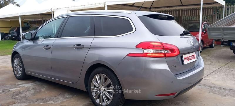 Usata Peugeot 308 Allure 109 CV (80 kW) 2021 Gray Station wagon
