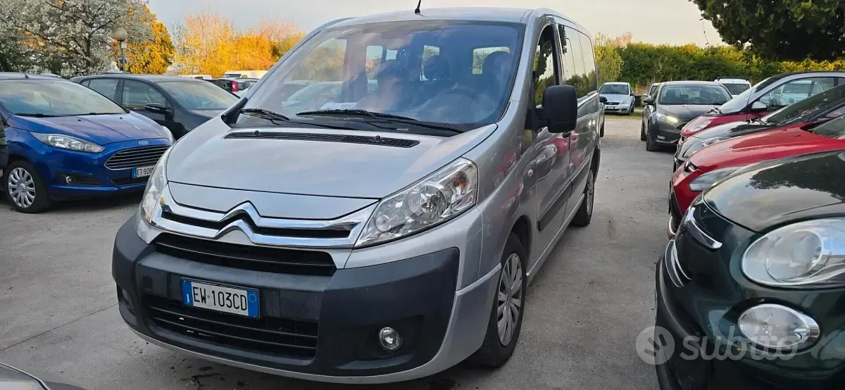 Usata Citroën Jumpy Exclusive 128 CV (94 kW) 2014 Grigio Monovolume