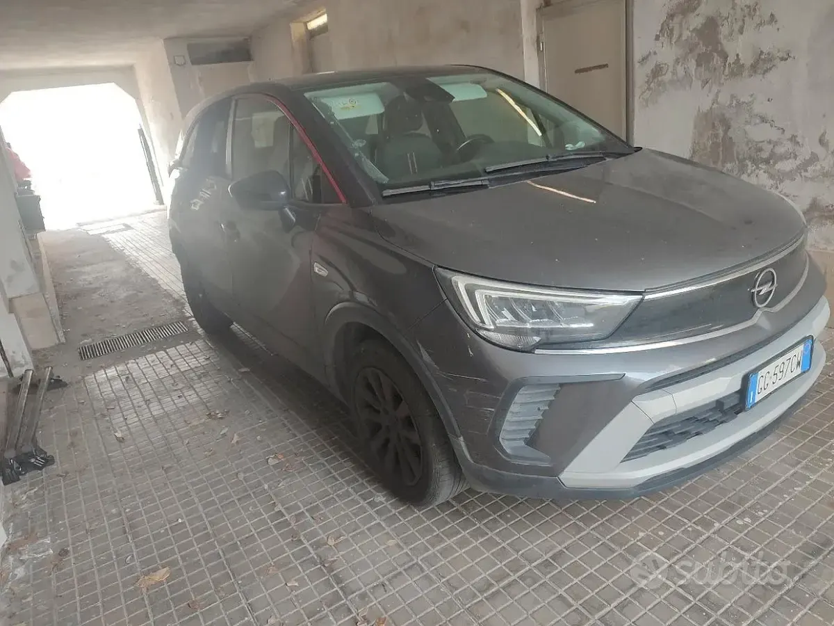 Usata Opel Crossland 83 CV (61 kW) 2021 Grigio SUV