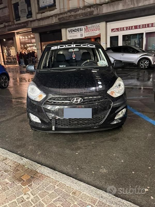 Usata Hyundai i10 2012 Nero Utilitaria