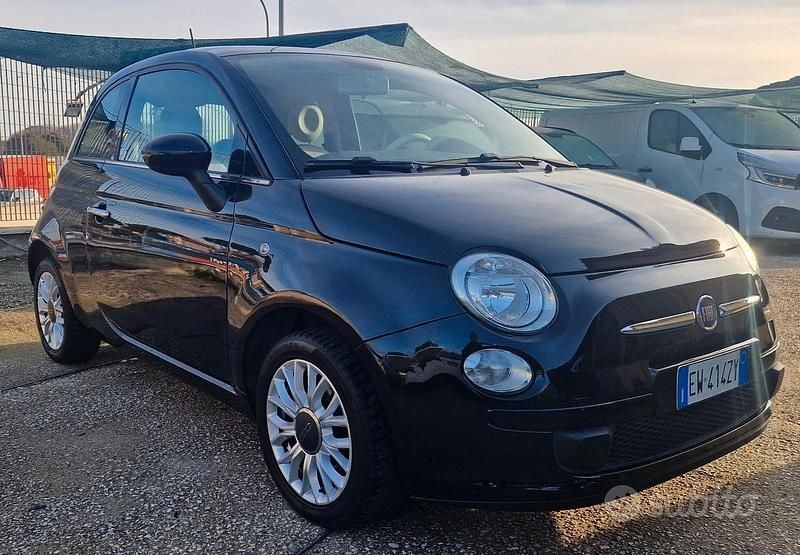 Usata Fiat 500 Lounge 69 CV (50 kW) 2015 Nero Berlina