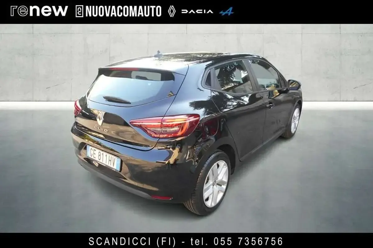 Usata Renault Clio V Zen 91 CV (66 kW) 2021 Nero Berlina