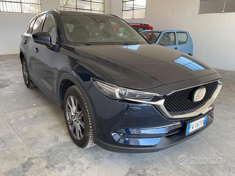 Begagnad Mazda CX-5 Signature 184 HK (135 kW) 2019 Blå SUV