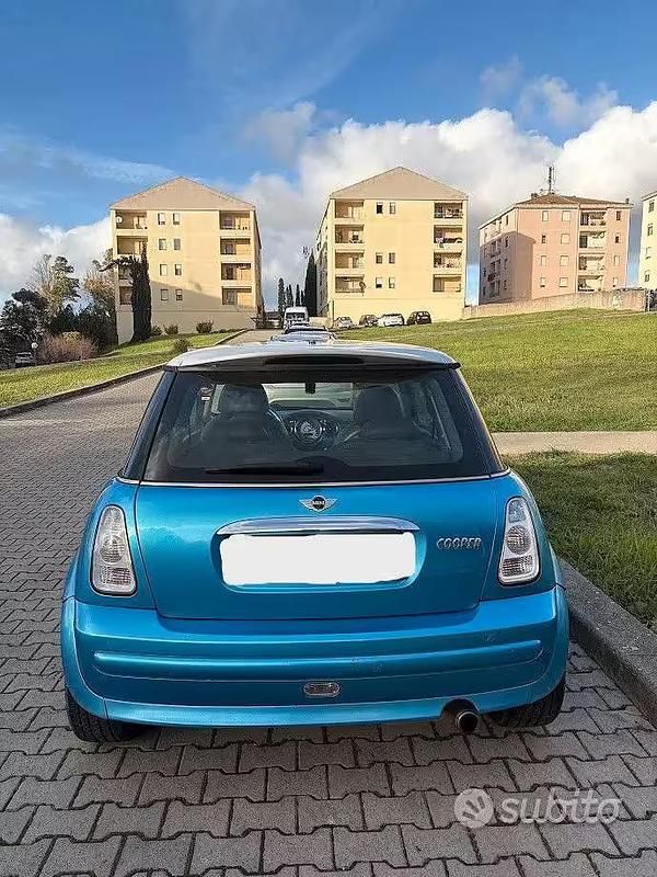 Usata Mini Cooper 116 CV (85 kW) 2004 Blu/azzurro Utilitaria