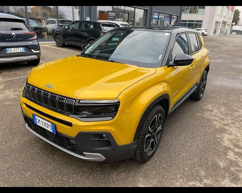 Usata Jeep Avenger Summit 101 CV (74 kW) 2023 Giallo SUV