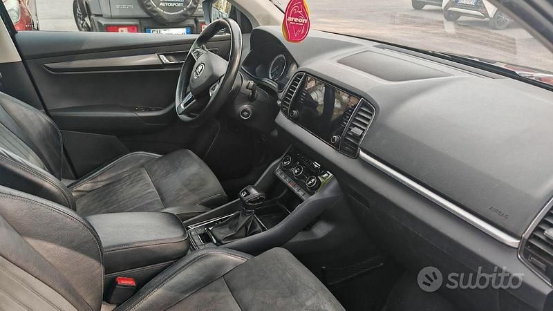 Usata Skoda Karoq 150 CV (110 kW) 2019 Nero SUV