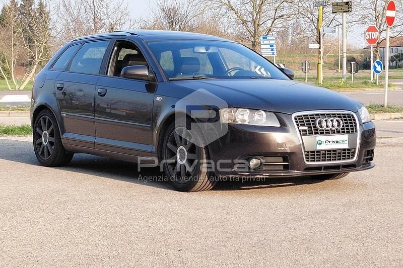 Usata Audi A3 Ambition 199 CV (146 kW) 2007 Nero Utilitaria