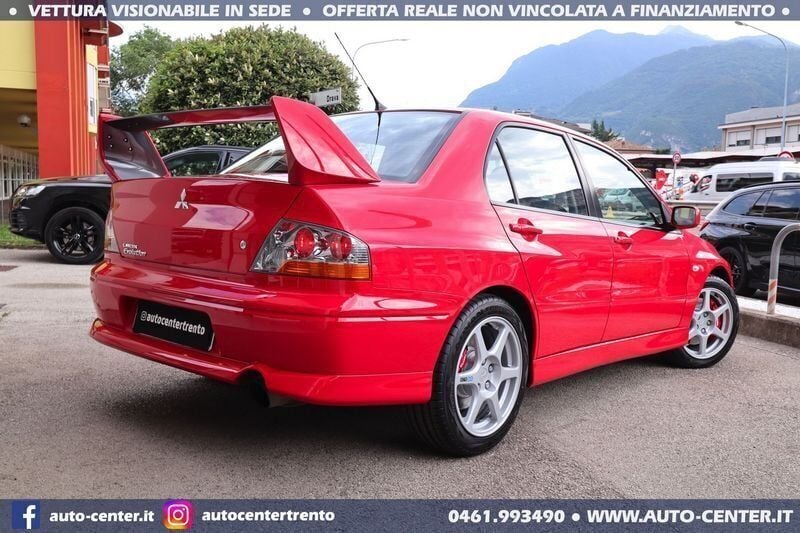 Usata Mitsubishi Lancer 265 CV (194 kW) 2005 Rosso Berlina
