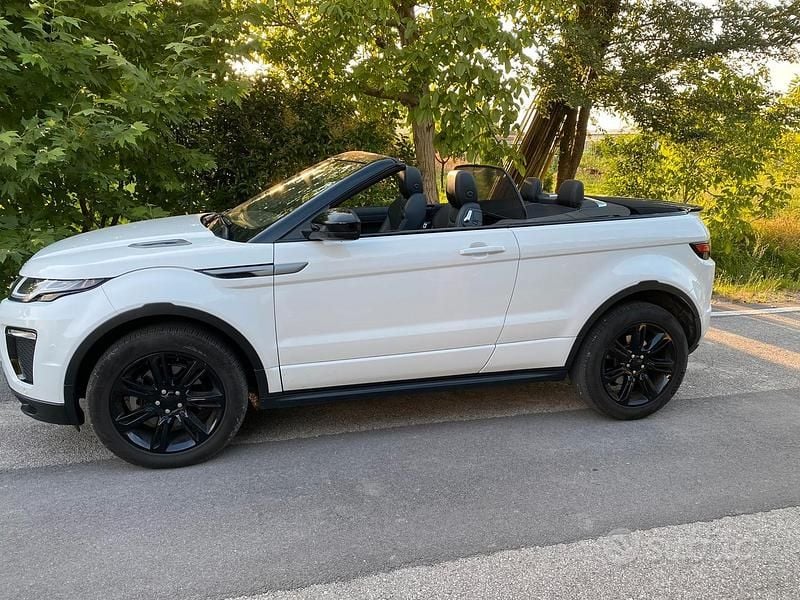 Usata Land Rover Range Rover evoque 180 CV (132 kW) 2018 Bianco Cabrio