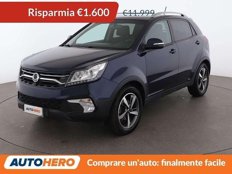Blu/azzurro Usata 2018 Ssangyong (KGM) Korando Limited SUV | 10.399 € (Buon prezzo) - Immagine 1/3