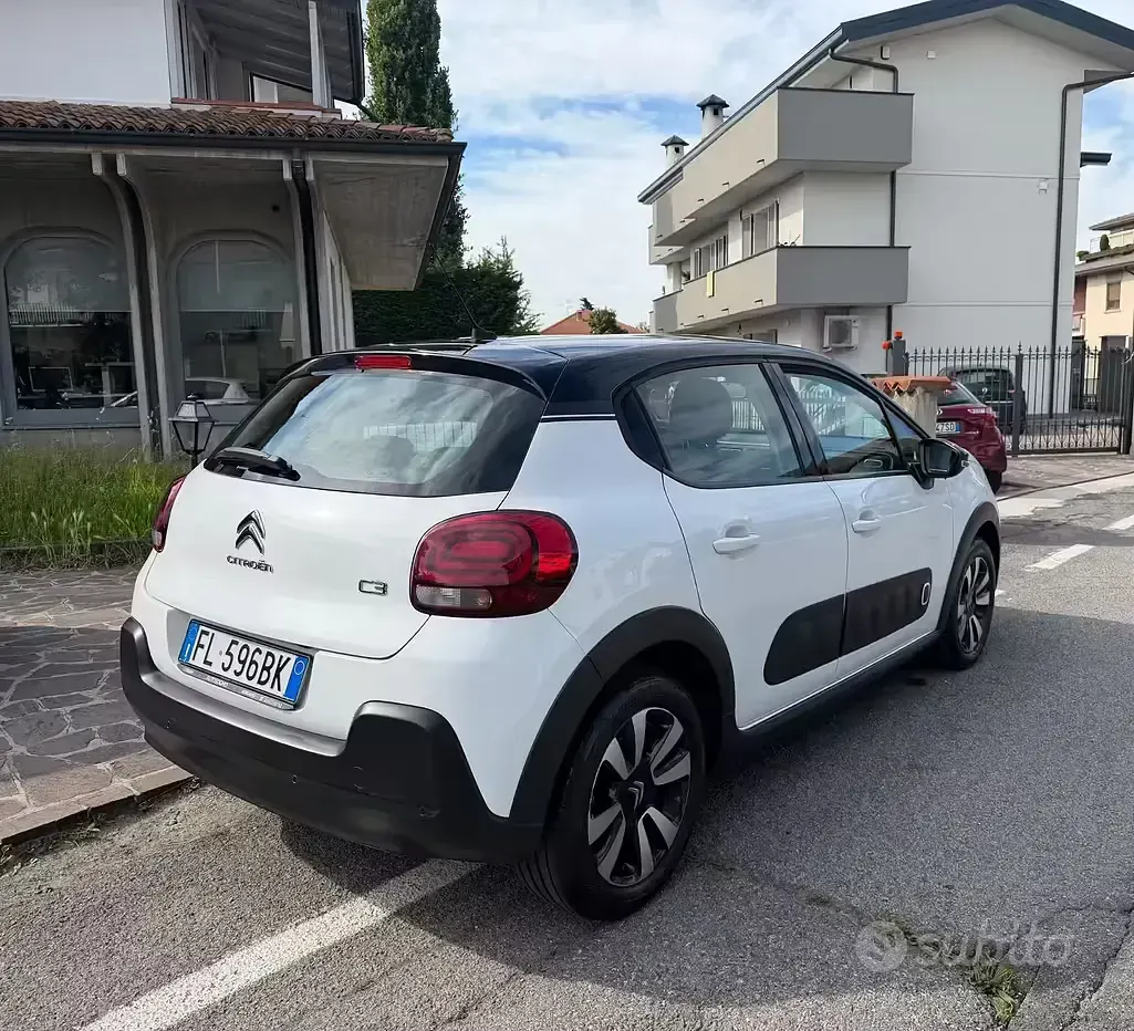 Usata Citroën C3 PureTech 110 CV (80 kW) 2019 Bianco Utilitaria