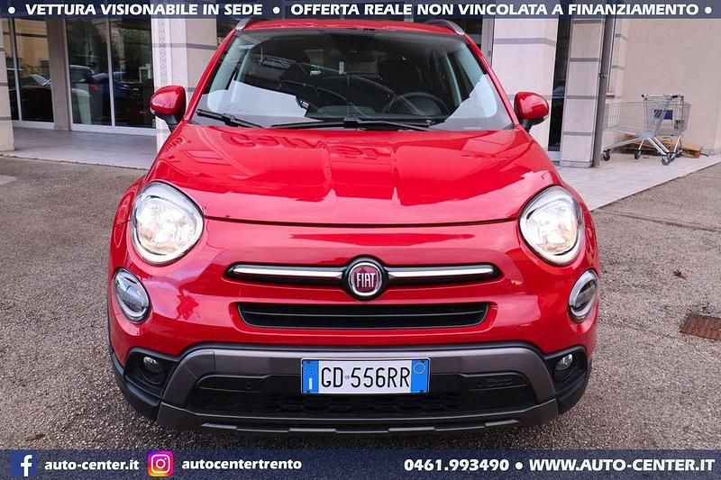 Usata Fiat 500X Cross 95 CV (69 kW) 2021 Rosso SUV