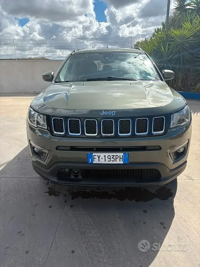 Usata Jeep Compass 140 CV (102 kW) 2019 Verde SUV