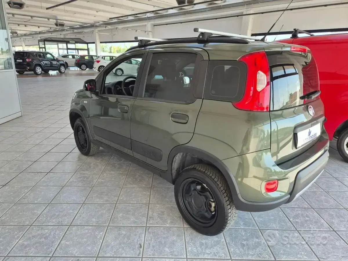 Usata Fiat Panda 4x4 S 95 CV (69 kW) 2018 Verde Utilitaria
