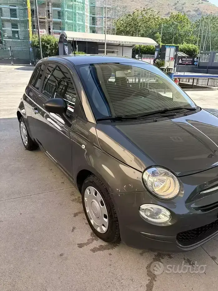Usata Fiat 500 69 CV (50 kW) 2018 Marrone Berlina