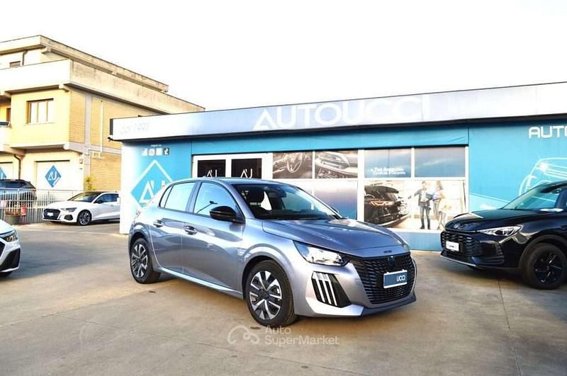 Usata Peugeot 208 Active 101 CV (74 kW) 2024 Grigio artense Utilitaria