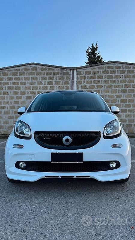 Usata Smart ForFour Brabus 2018 Bianco Utilitaria