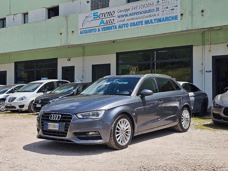 Usata Audi A3 Attraction 150 CV (110 kW) 2013 Bianco Utilitaria