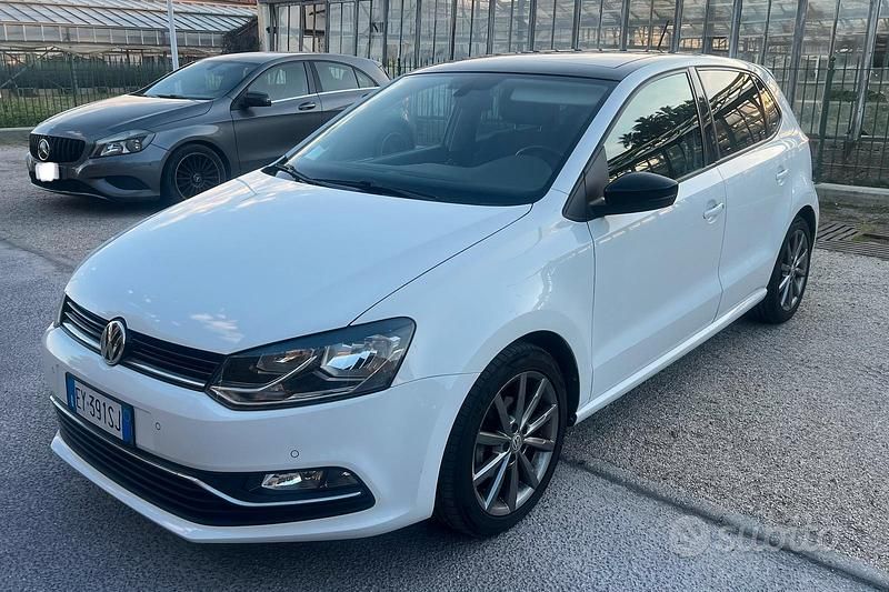 Usata VW Polo 90 CV (66 kW) 2015 Bianco Berlina