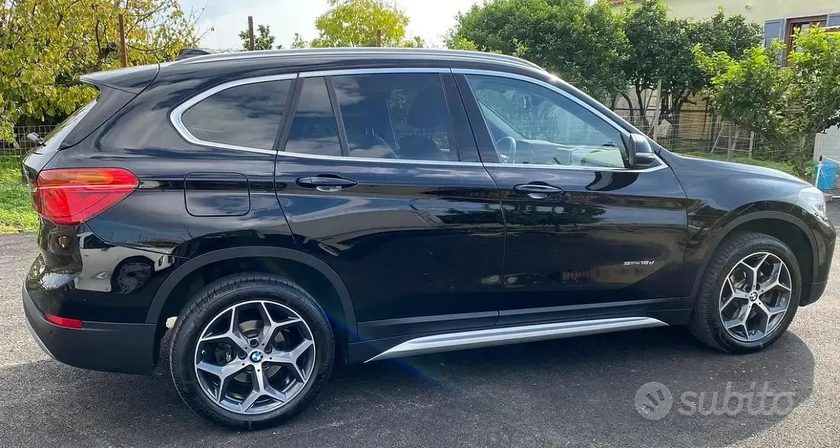 Usata BMW X1 150 CV (110 kW) 2016 Nero SUV