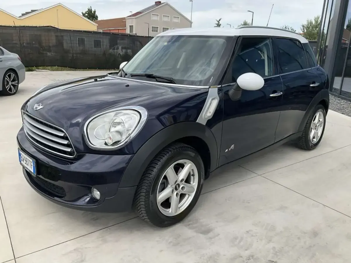 Usata Mini Cooper D Countryman 111 CV (81 kW) 2013 Blu/azzurro SUV