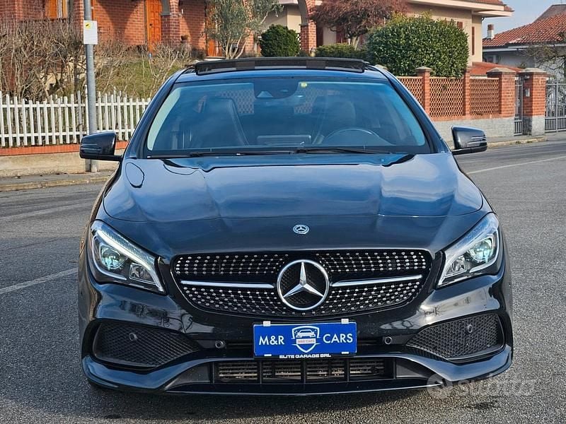 Usata Mercedes CLA200 AMG 136 CV (100 kW) 2019 Nero Berlina