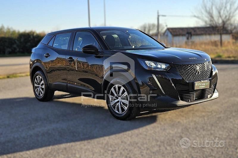 Usata Peugeot 2008 Active 102 CV (75 kW) 2020 Nero SUV