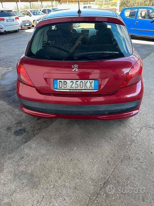 Usata Peugeot 307 109 CV (80 kW) 2007 Rosso Berlina