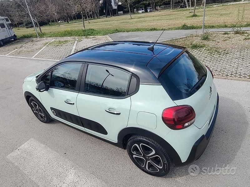 Usata Citroën C3 Shine 83 CV (61 kW) 2020 Verde Utilitaria