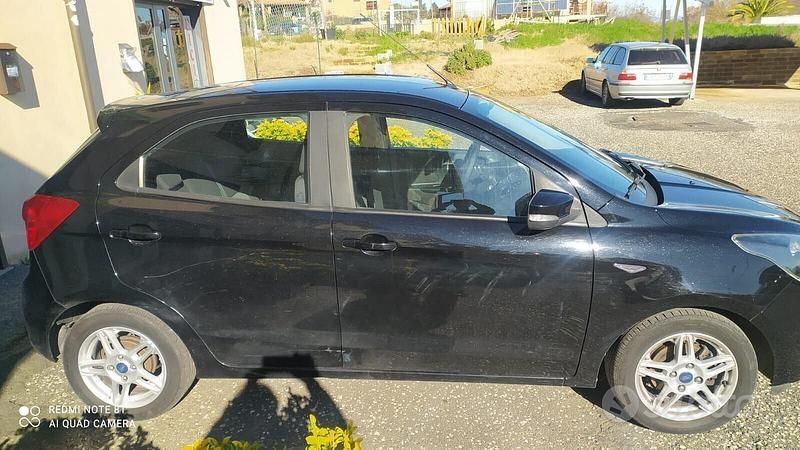 Usata Ford Ka 71 CV (52 kW) 2019 Nero Berlina