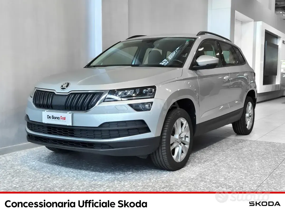 Usata Skoda Karoq Ambition 116 CV (85 kW) 2021 Grigio SUV