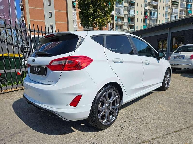 Usata Ford Fiesta ST-Line 86 CV (63 kW) 2019 Bianco Utilitaria