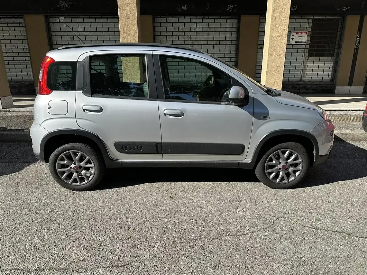 Usata Fiat Panda 4x4 S 85 CV (62 kW) 2017 Grigio Utilitaria