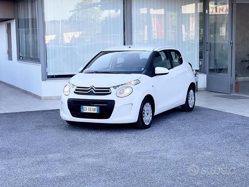 Usata Citroën C1 69 CV (50 kW) 2014 Bianco Utilitaria