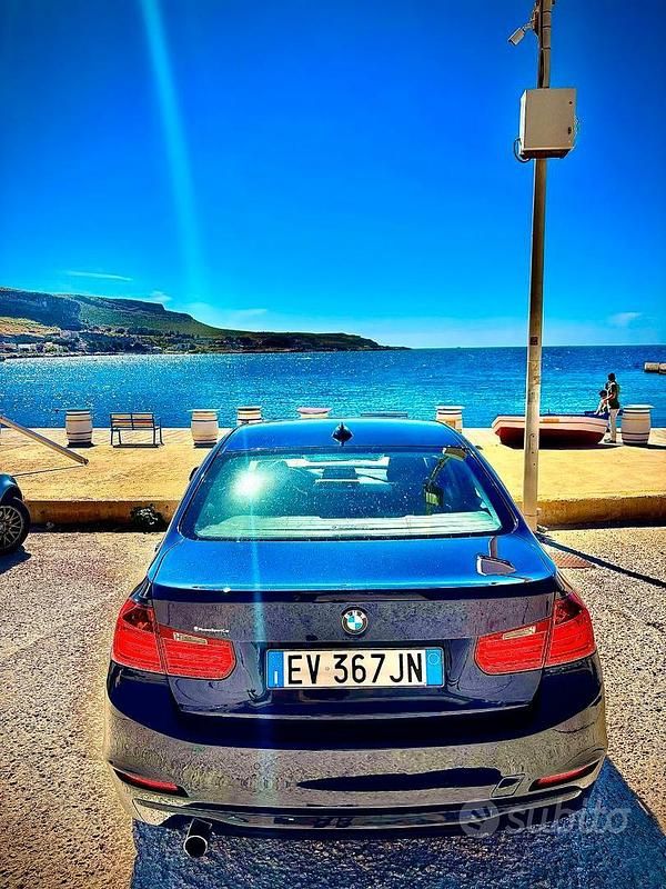 Usata BMW 316 116 CV (85 kW) 2014 Blu Berlina