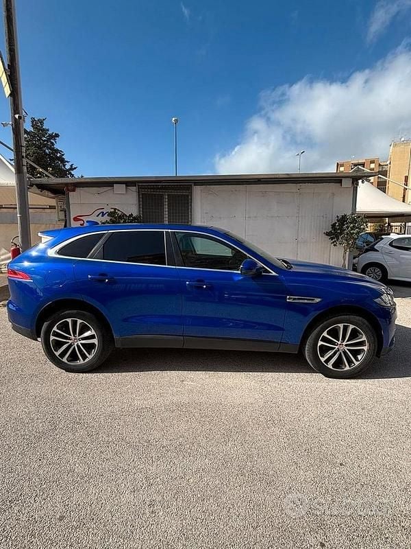Usata Jaguar F-Pace 250 CV (183 kW) 2017 Blu SUV