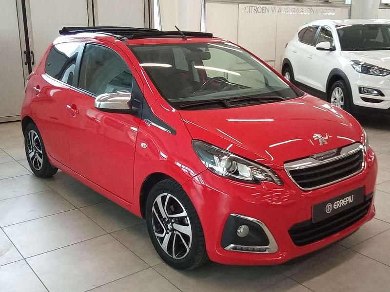 Usata Peugeot 108 Allure 72 CV (52 kW) 2021 Rosso Utilitaria