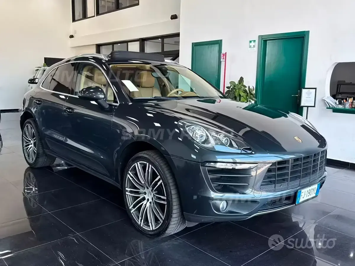 Usata Porsche Macan 250 CV (183 kW) 2017 Nero SUV