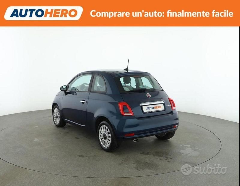 Usata Fiat 500 Lounge 69 CV (50 kW) 2021 Blu Utilitaria