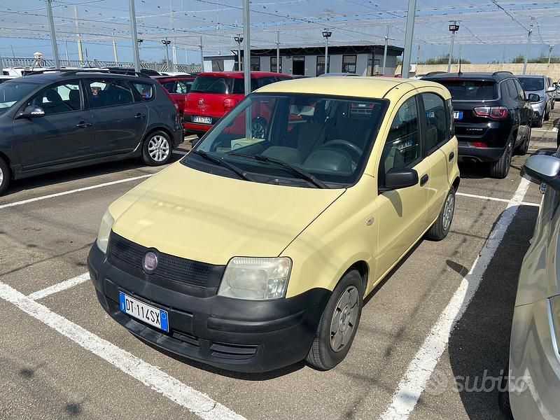 Usata Fiat Panda 54 CV (39 kW) 2008 Giallo Utilitaria
