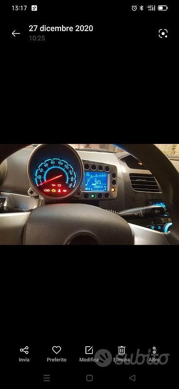 Usata Chevrolet Spark 68 CV (50 kW) 2012 Utilitaria