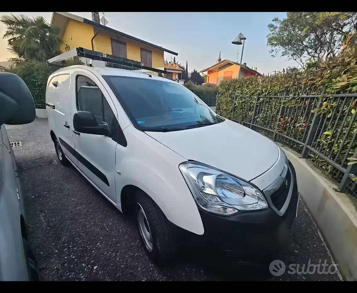 Usata Peugeot Partner 2017 Bianco