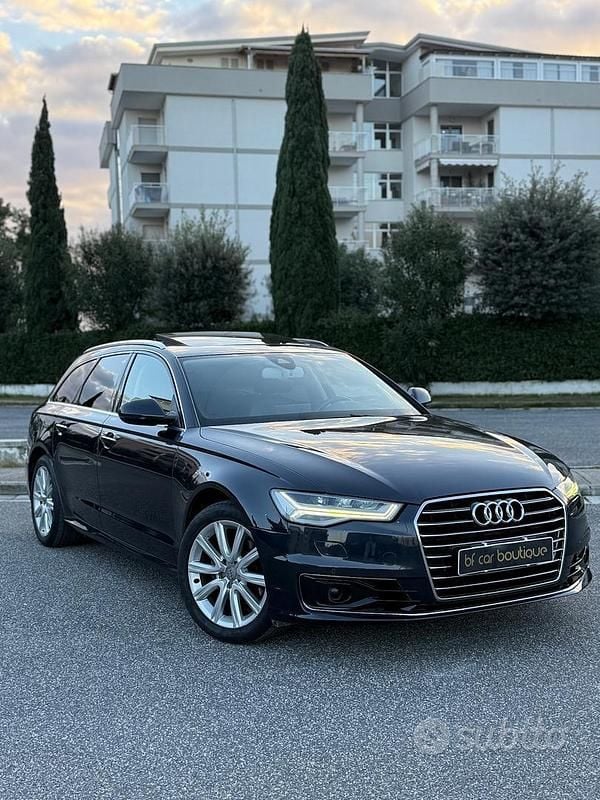 Usata Audi A6 190 CV (139 kW) 2016 Blu Station wagon
